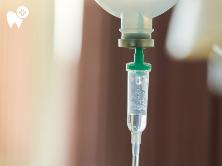 IV sedation being administered at Princeview Dental in Etobicoke Feb blog